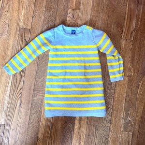 EUC baby Gap girls sweater dress 3T